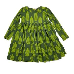 Kit + Lili Green Print Dress
